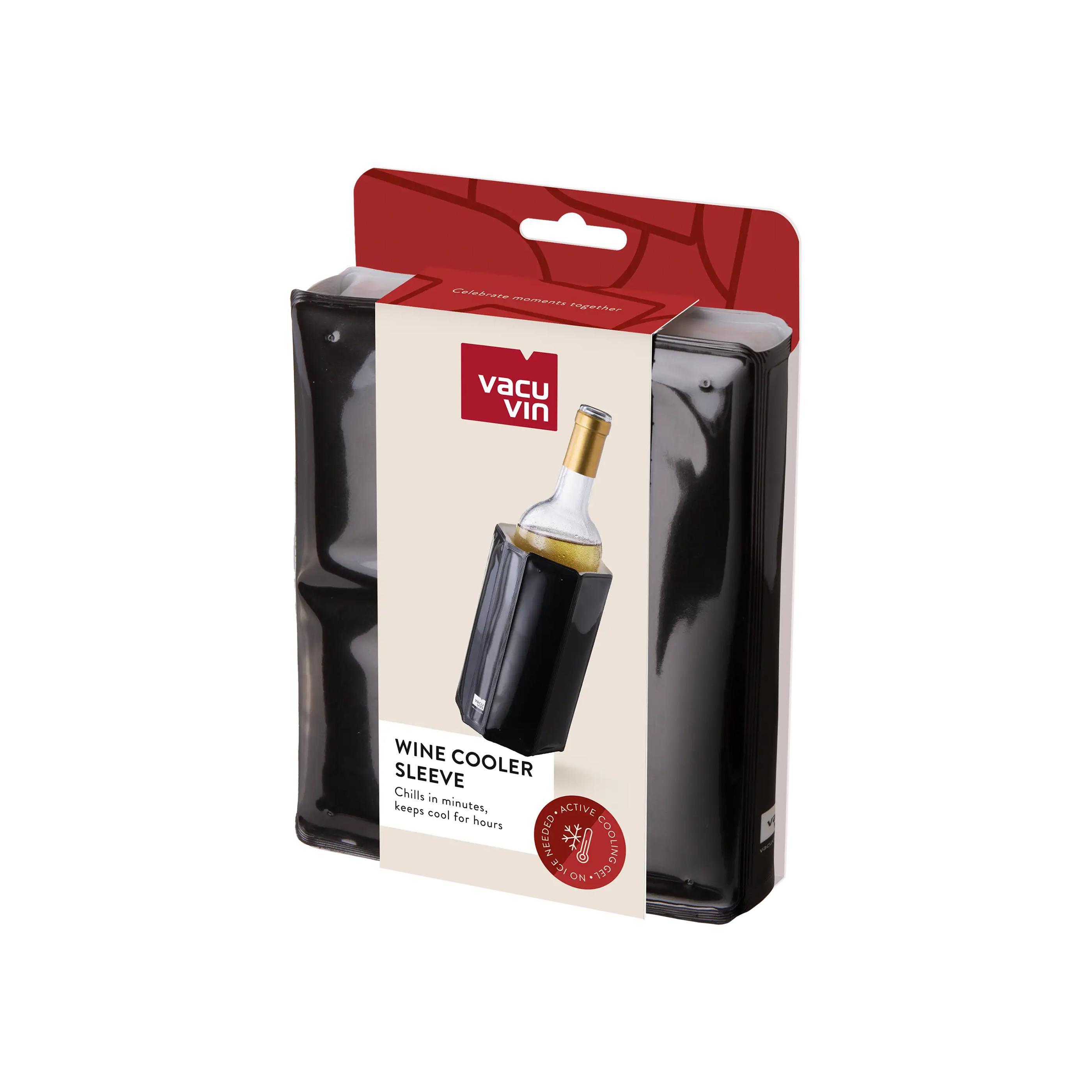 Wine Cooler Sleeve Black Weinkühler