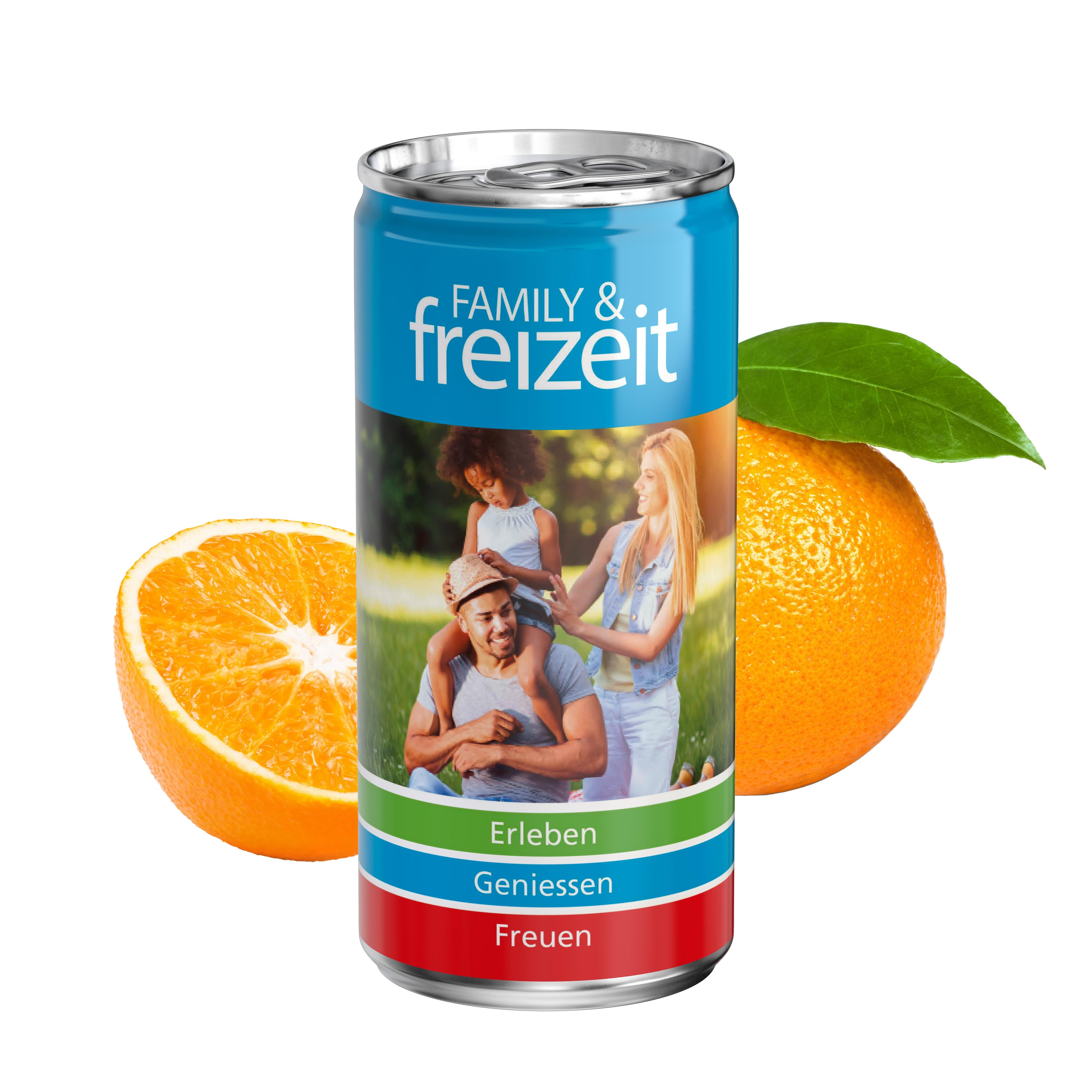 200 ml Orangensaft (Dose) - Fullbody (glänzend)