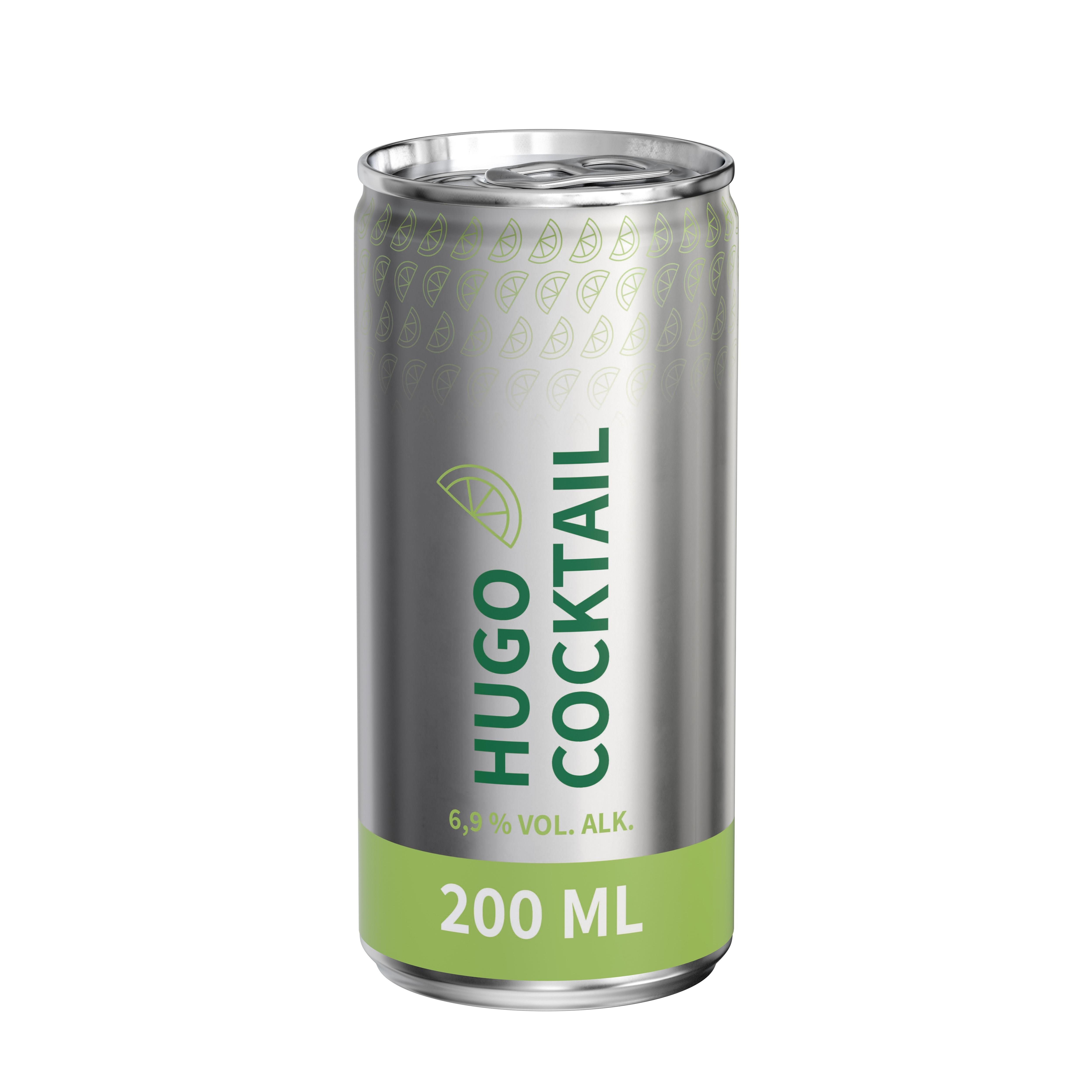 200 ml Hugo (Dose) - Fullbody transparent (matt)