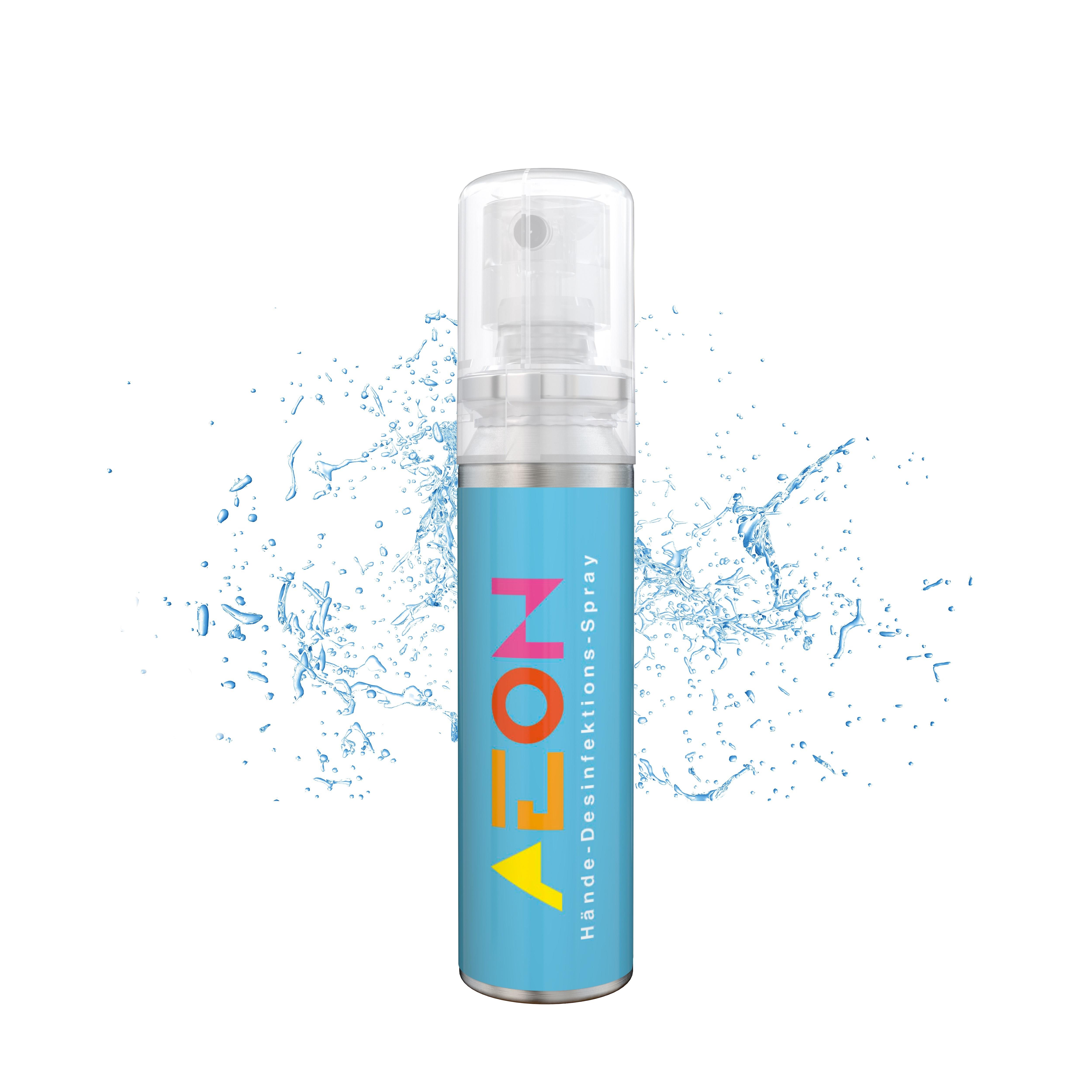 20 ml Spray - Hände-Desinfektionsspray (DIN EN 1500) - Body Label