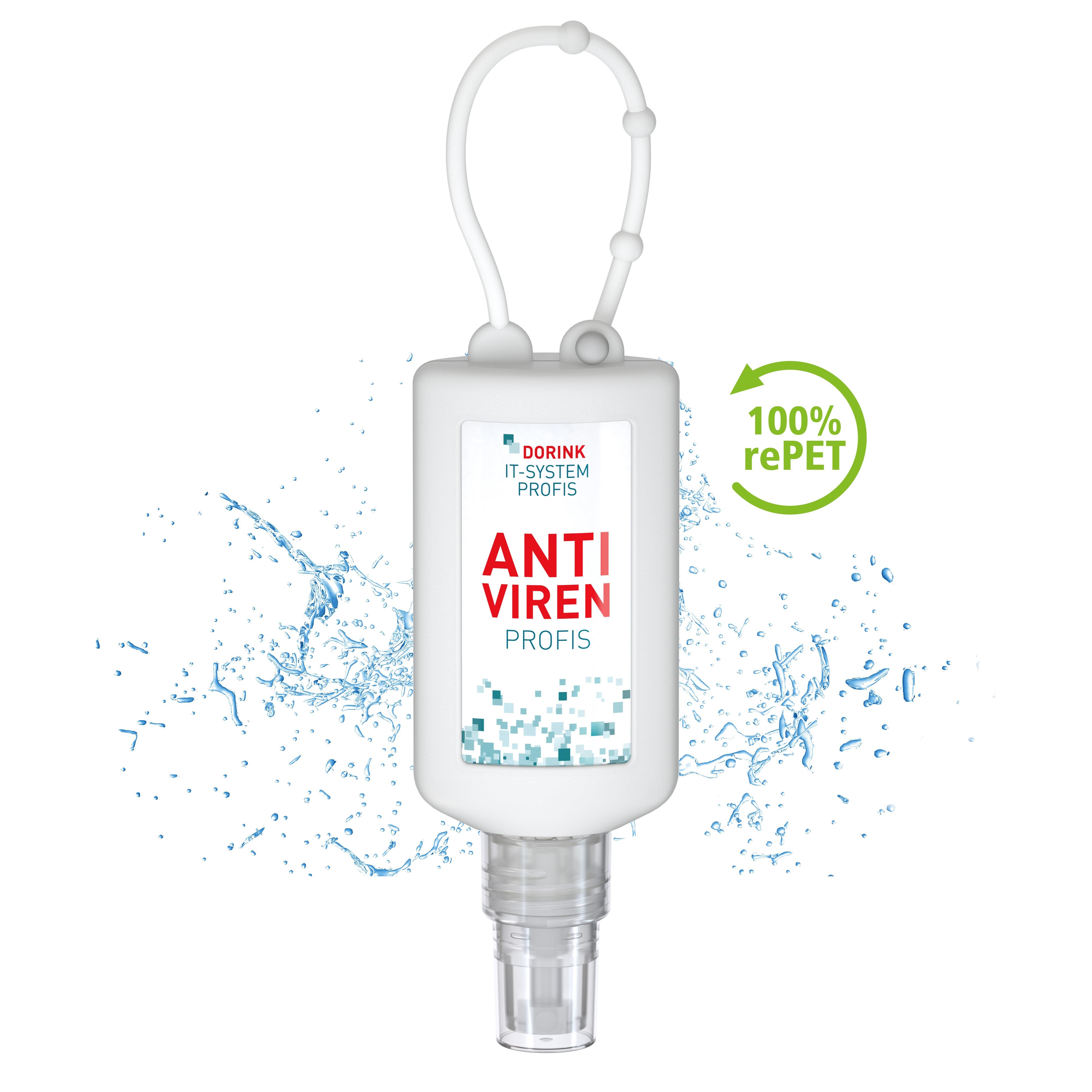50 ml Bumper frost - Hände-Desinfektionsspray (DIN EN 1500) - Body Label