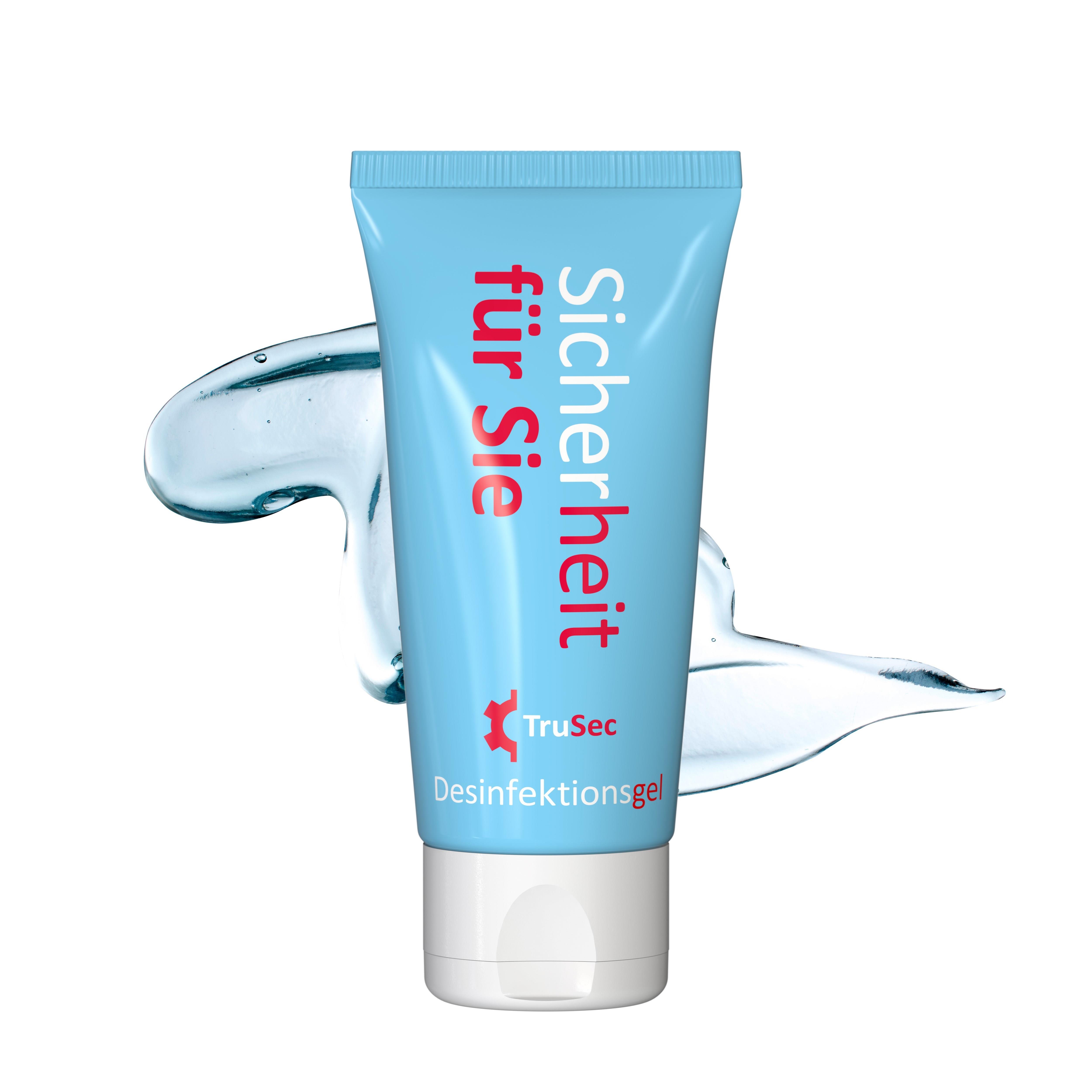 50 ml Tube - Hände-Desinfektionsgel (DIN EN 1500) - FullbodyPrint