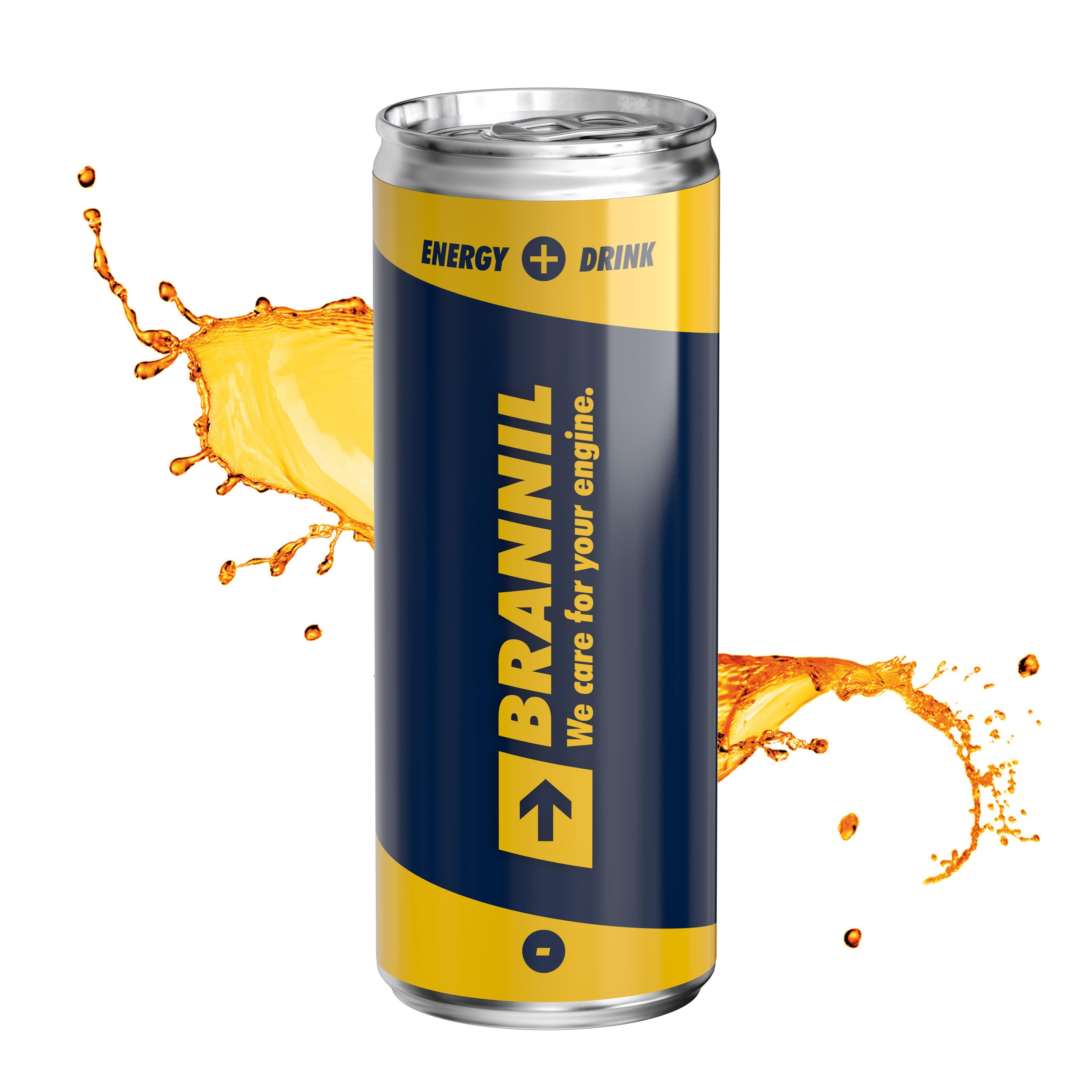 250 ml Energy Drink zuckerfrei - Body Label