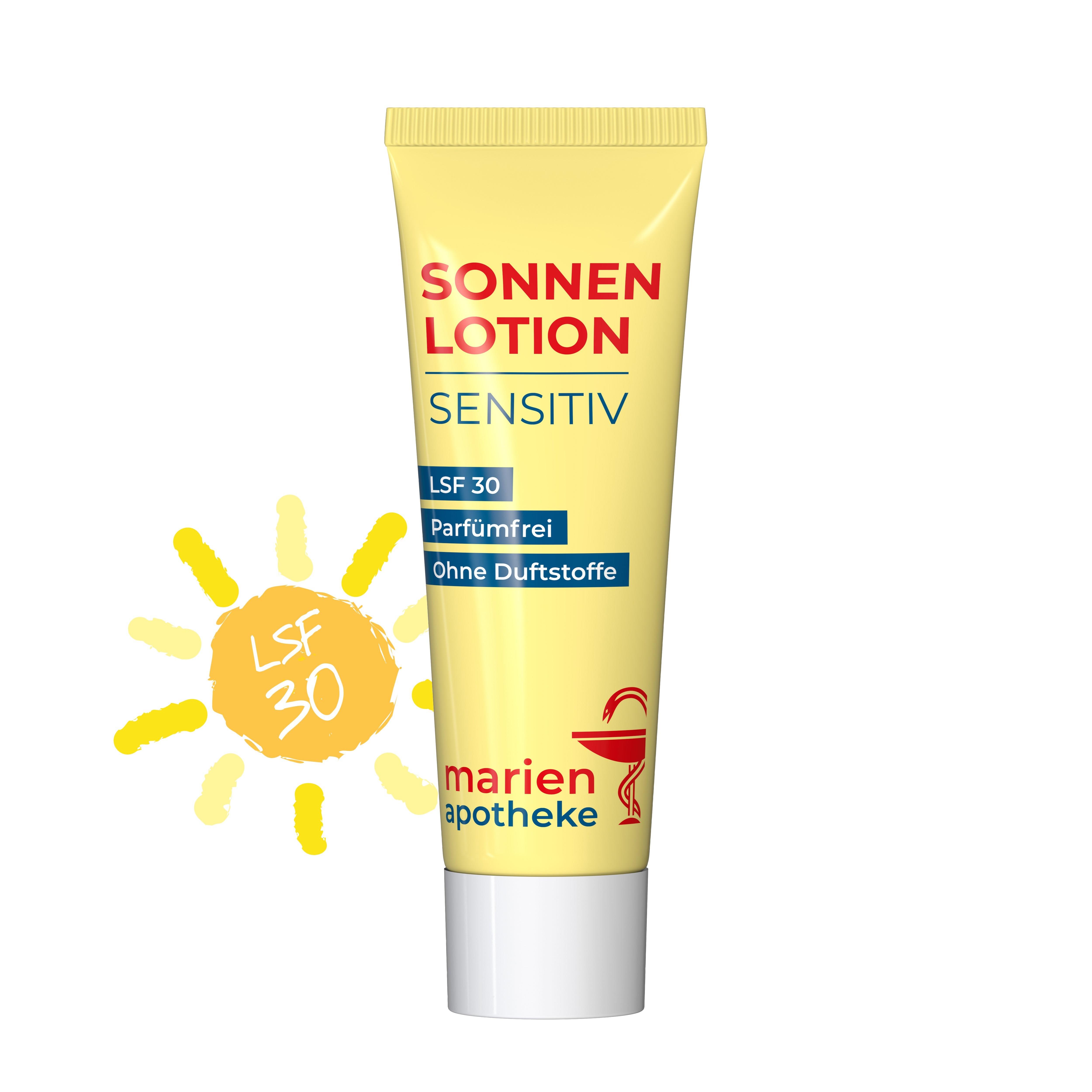 25 ml Tube - Sonnenmilch LSF 30 (sensitiv) - FullbodyPrint