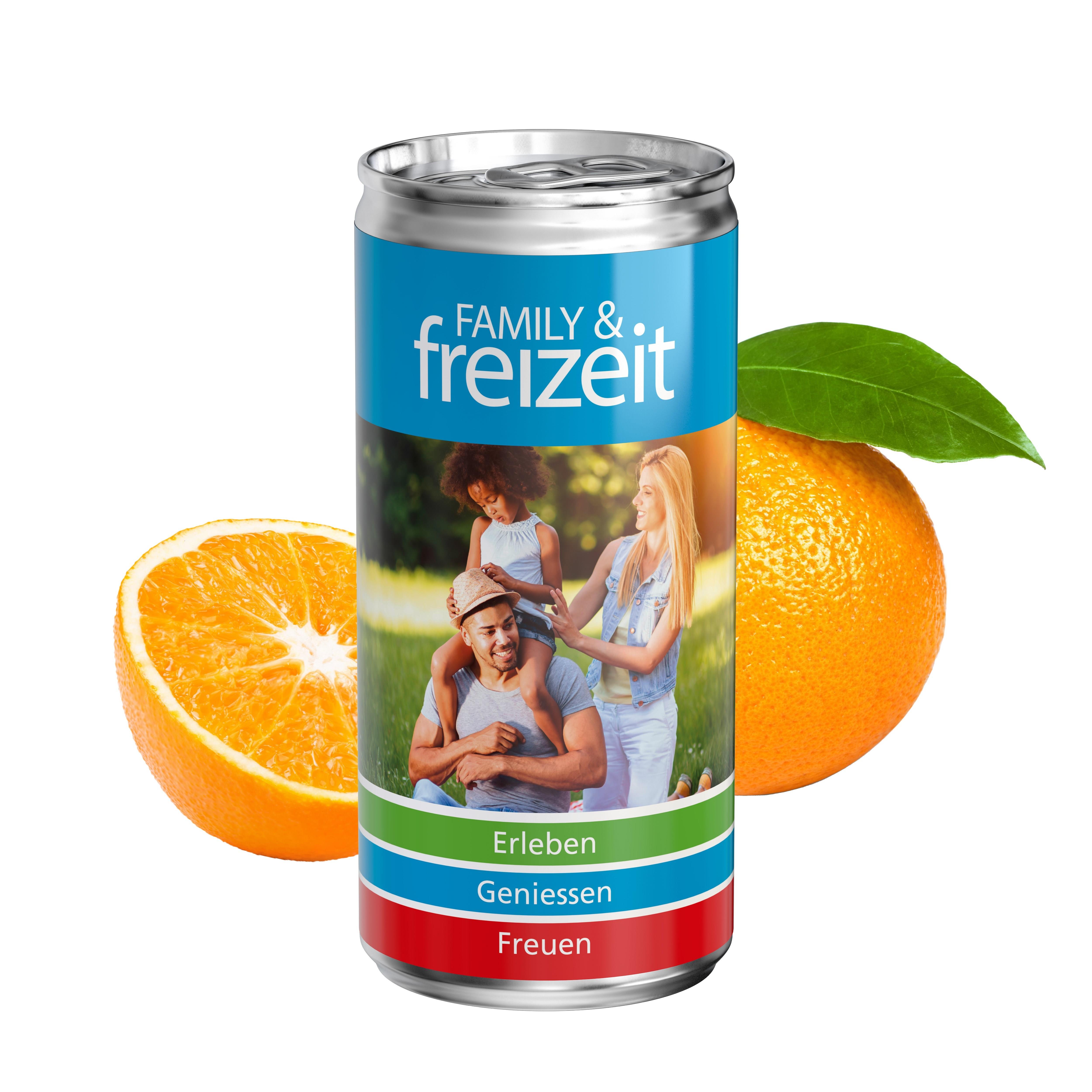 200 ml Orangensaft (Dose) - Body Label