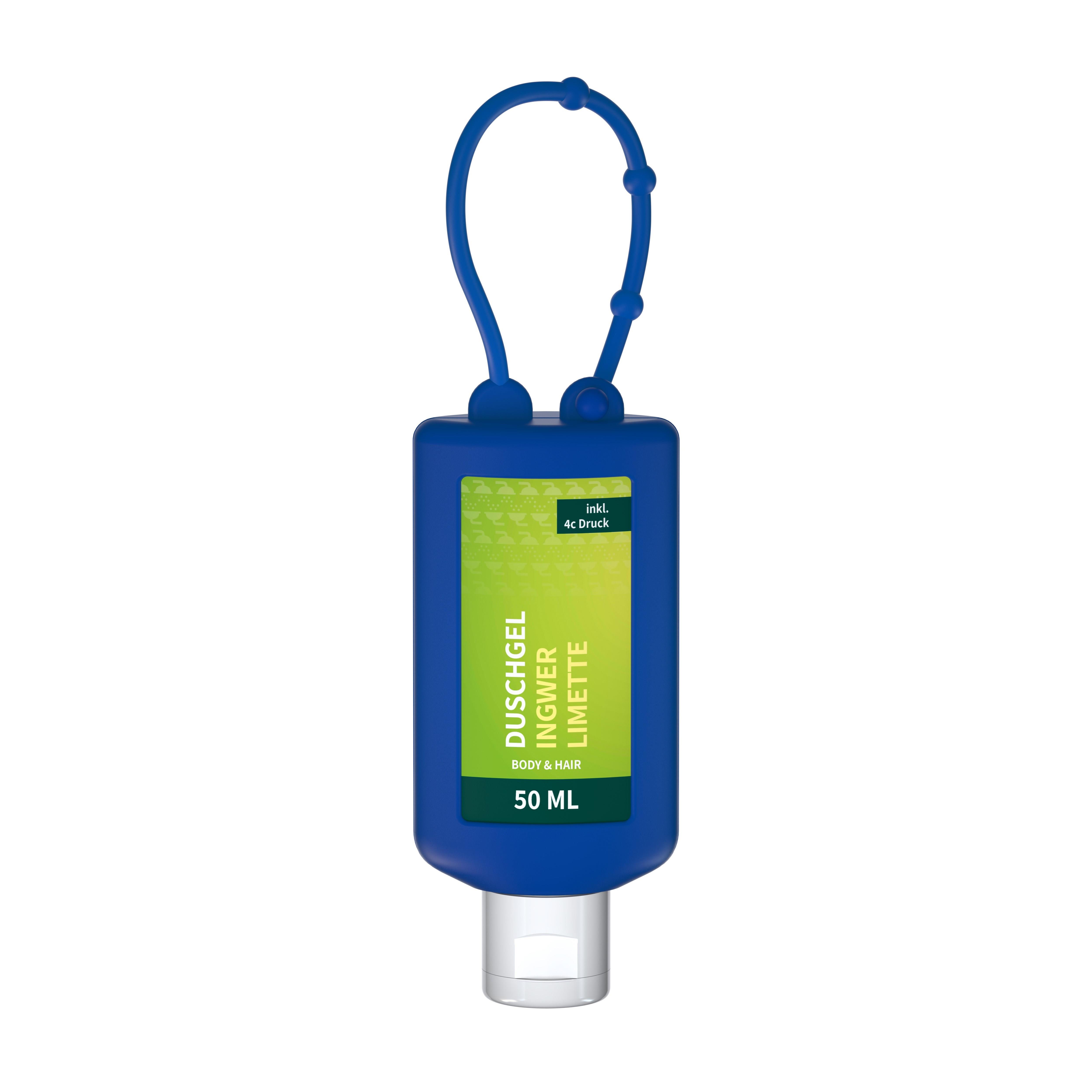 50 ml Bumper blau - Duschgel Ingwer-Limette - Body Label