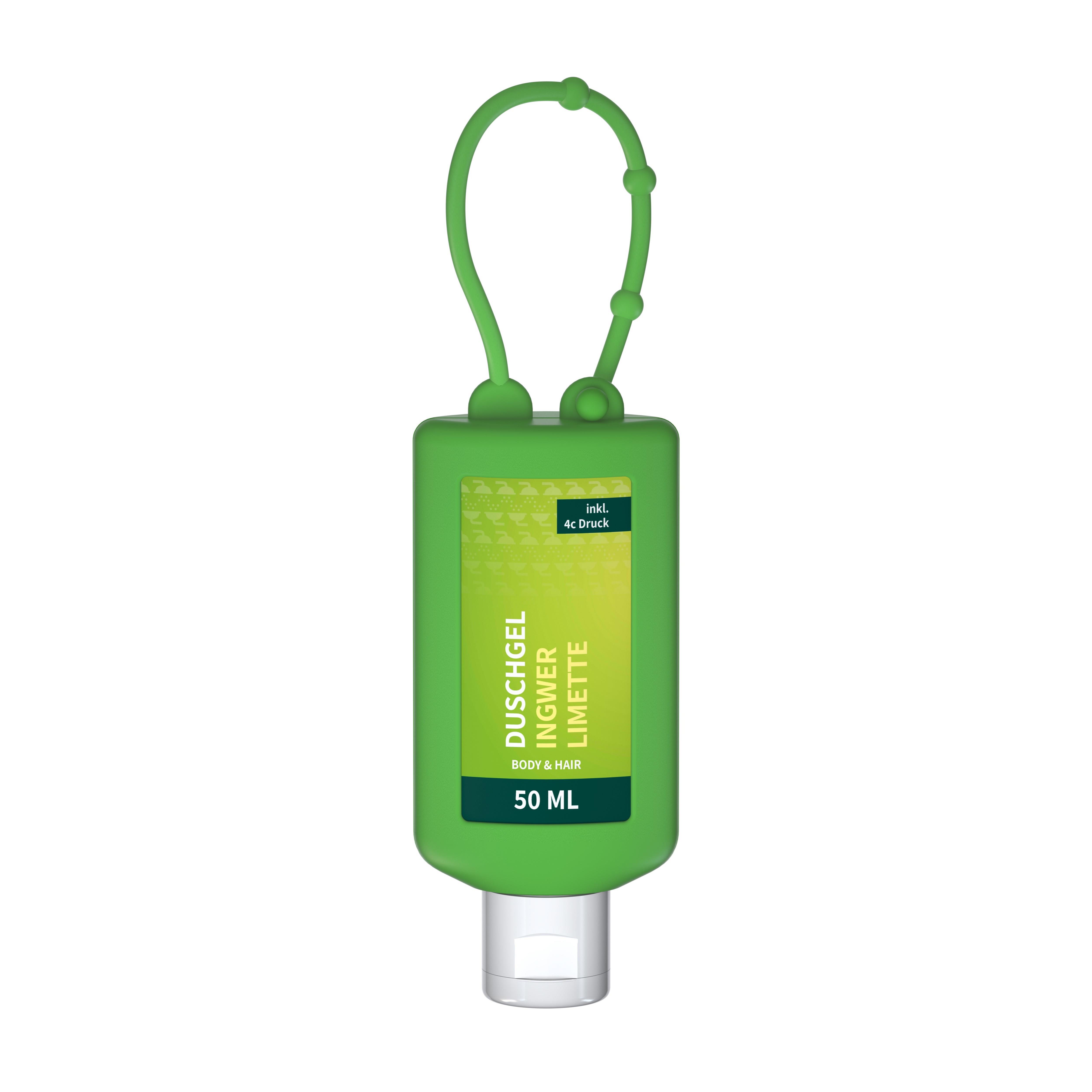 50 ml Bumper grün - Duschgel Ingwer-Limette - Body Label