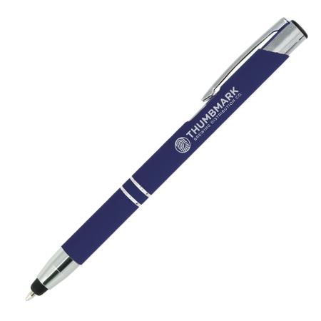 BRUNY Stylus Soft Touch Kugelschreiber mit Lasergravur