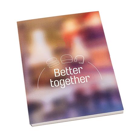 Softcover-Notizbuch A5, 50 Blatt