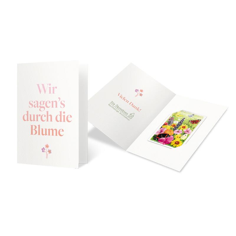 PlantCard A6 - Samenklappkarte