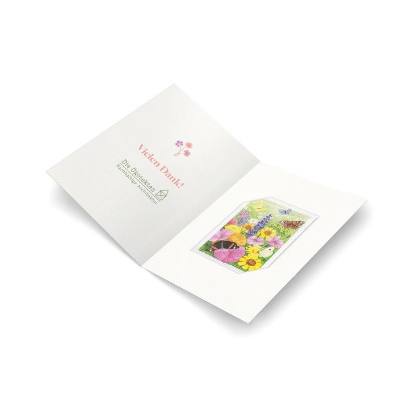 PlantCard A6 - Samenklappkarte