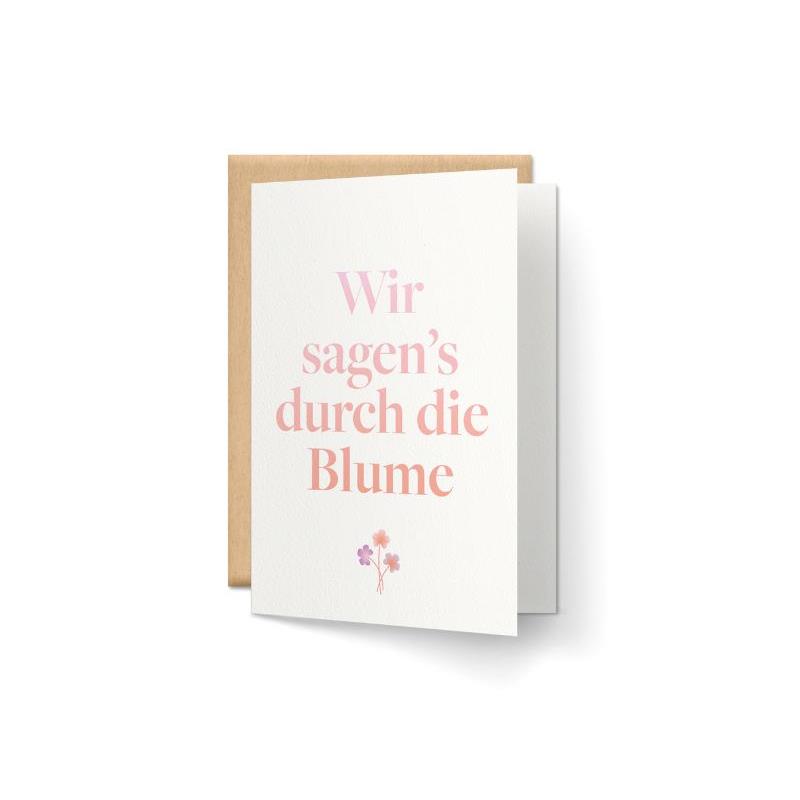 PlantCard A6 - Samenklappkarte