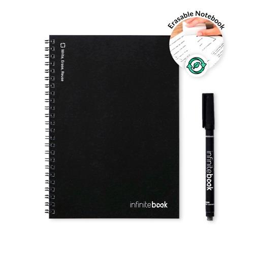 ´INFINITEBOOK LINED A5. ´´Infinitebook´´ mit flexiblem Einband und 15 linierten Seiten´