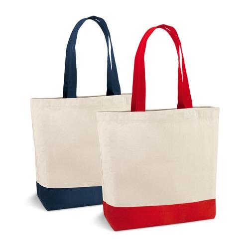 EDMONTON. Tragetasche aus 100% Canvas-Baumwolle (280 g/m²)