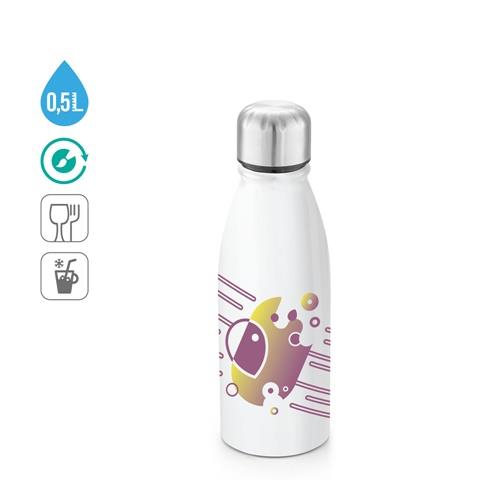 BILLY. Aluminiumflasche sublimations mit Edelstahlverschluss 500 ml