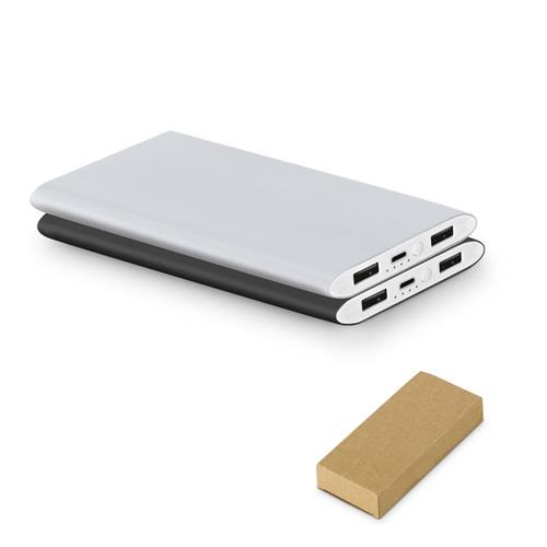 NOBEL. Powerbank 7´200 mAh aus Recyceltes Aluminium (100 % rAL)